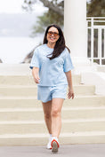 Load image into Gallery viewer, Ease Tee - Soft Blue