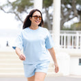 Load image into Gallery viewer, Ease Tee - Soft Blue