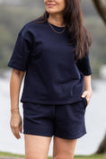 Load image into Gallery viewer, Ease Shorts - Navy Blue
