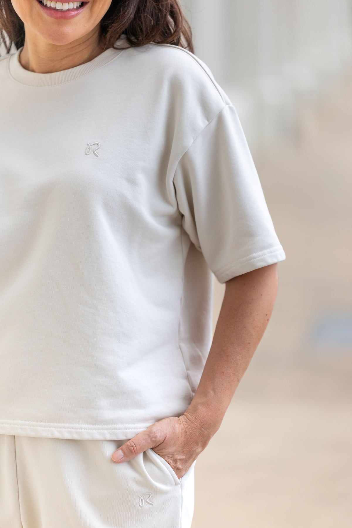 Ease Tee - Ivory
