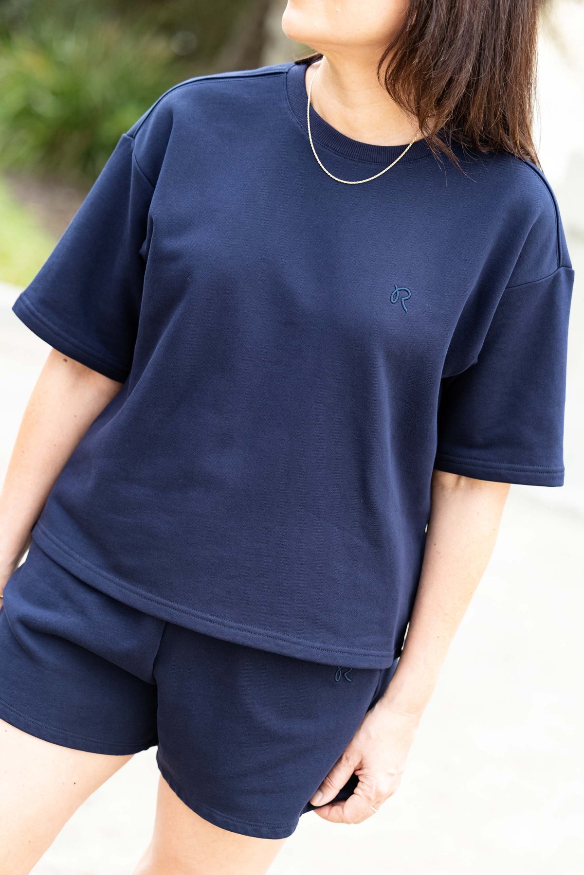 Ease Shorts - Navy Blue
