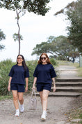 Load image into Gallery viewer, Ease Shorts - Navy Blue
