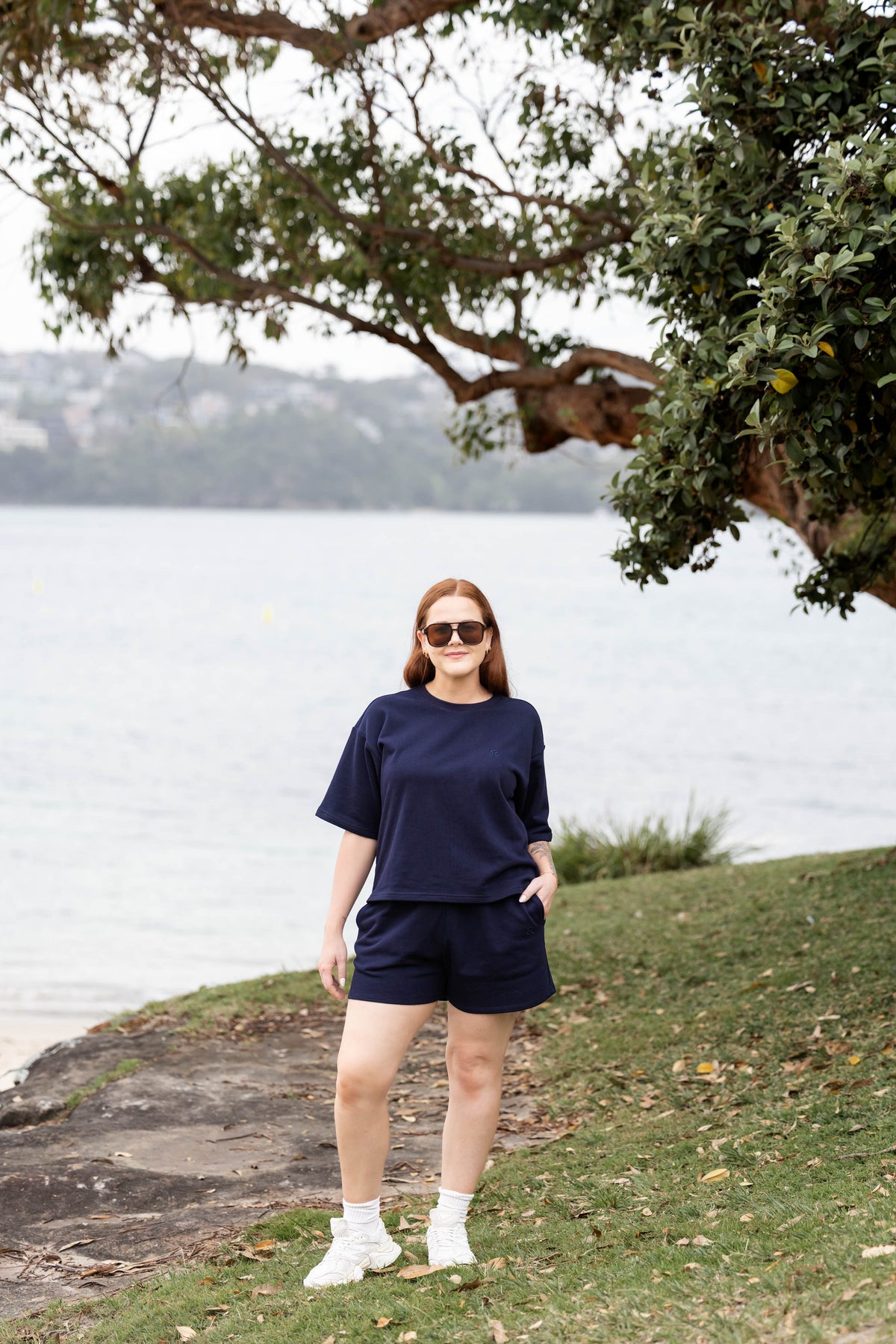 Ease Shorts - Navy Blue