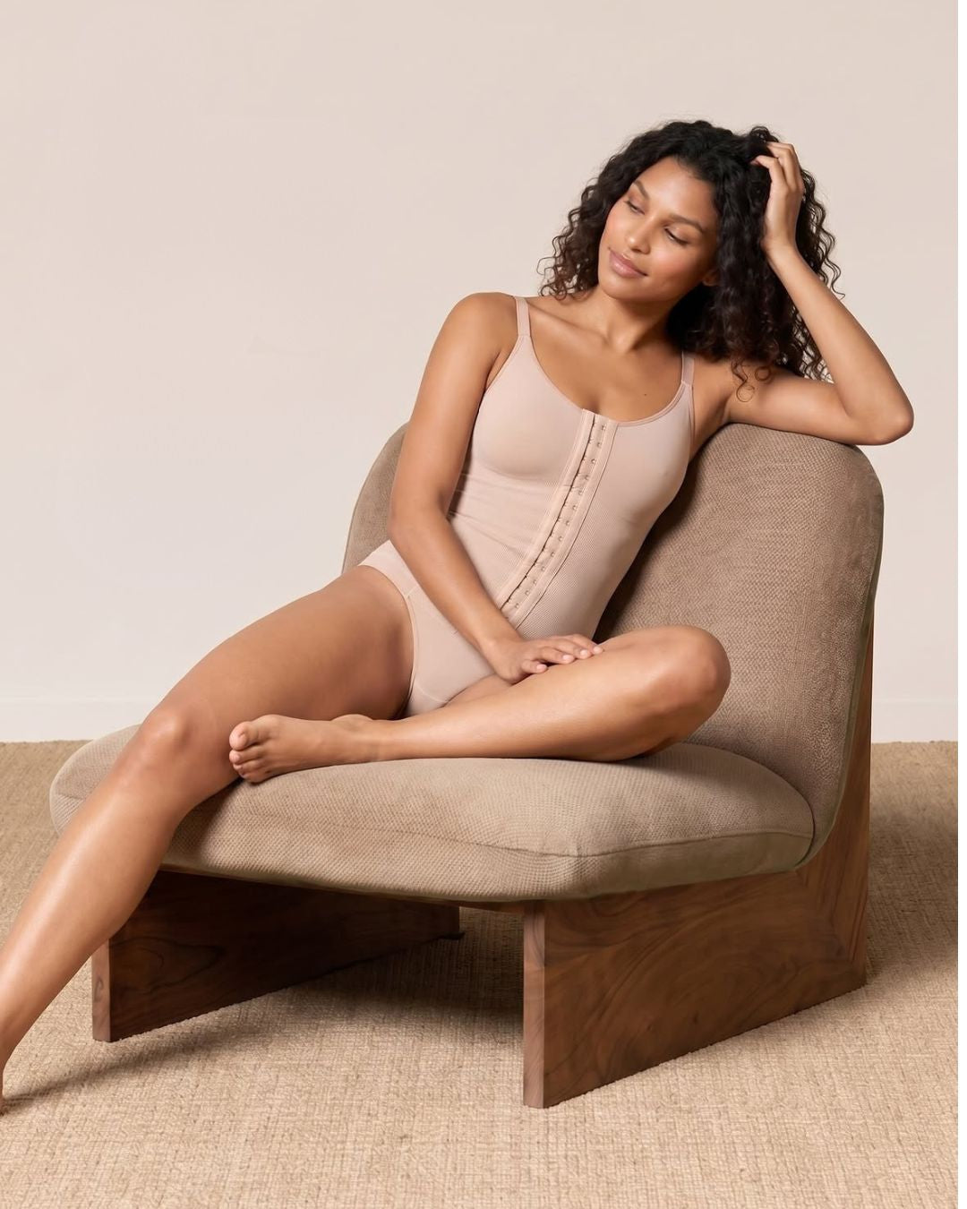 Post Surgery Bodysuit with Velcro Closure