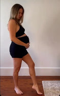 Load and play video in Gallery viewer, Maternity Pregnancy High Waist Shorts [Final Sale]
